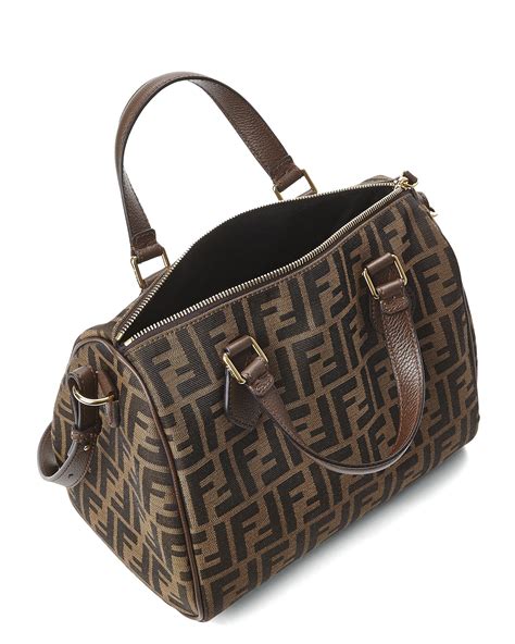 fendi brown zucca bag